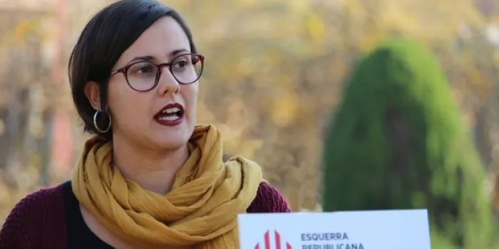 Jenn Díaz, diputada d’ERC al Parlament, será avui a Arenys