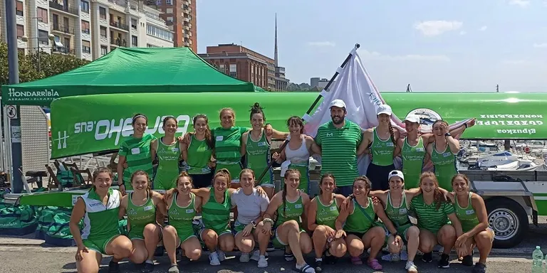 LA "AMA GUADALUPEKOA" FEMENINA SE ADJUDICA LA PRIMERA BANDERA DE LA TEMPORADA