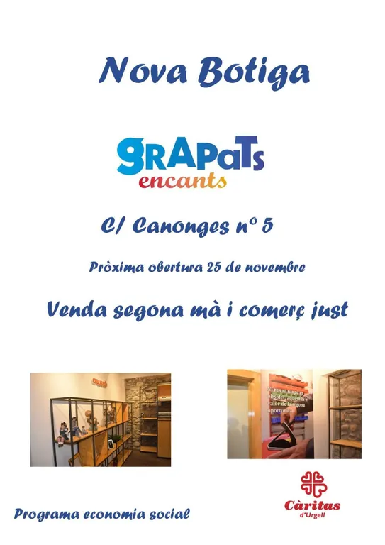 Inauguració a la Seu de Grapats Encants