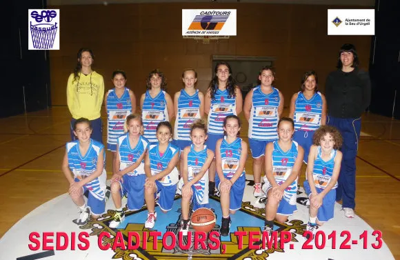 El Sedis CadíTours, sotscampió territorial de mini femení