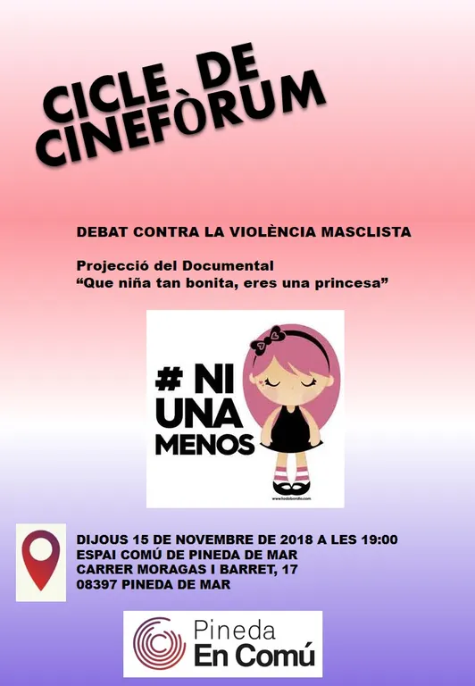 Pineda en Comú organitza un acte contra la violència masclista