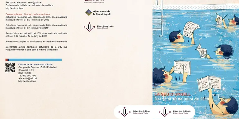 Matrícula oberta per als cursos de la Universitat d'Estiu de la UdL a la Seu d'Urgell