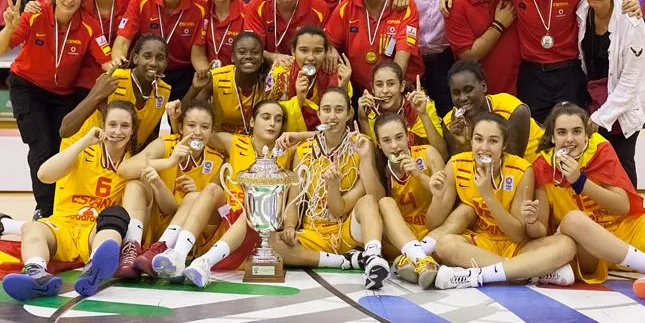 Andreu Bou, campió d'Europa amb la selecció estatal sub-16