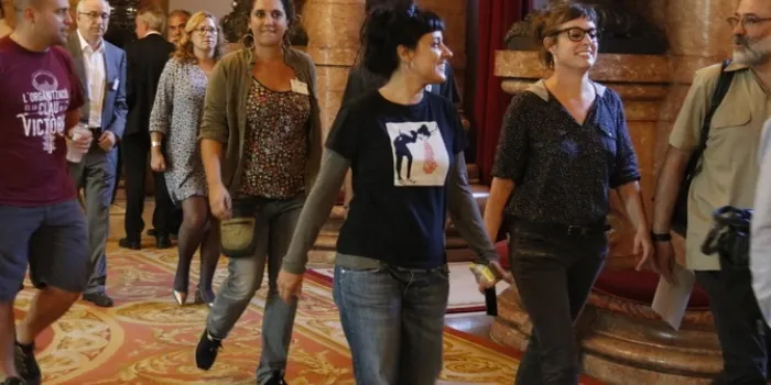 La CUP d'Arenys de Mar afirma que la il·legalització del partit seria un nou atac 'antidemocràtic' de l'Estat Espanyol