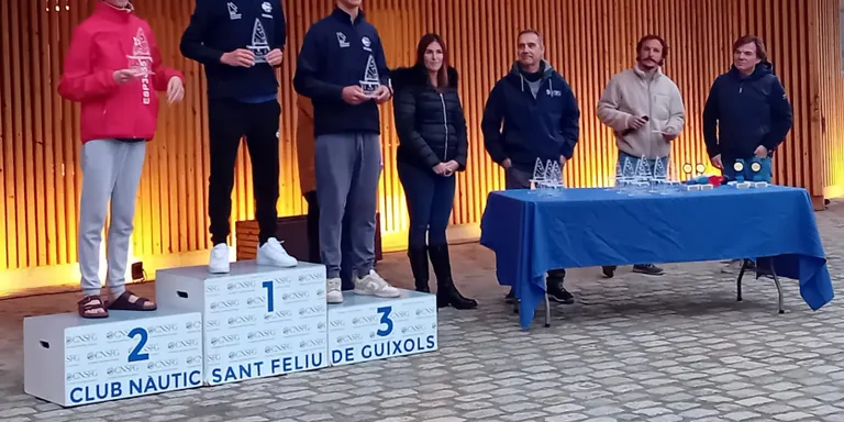 El regatista Miguel Garcia del Club Nàutic Cambrils guanya la IX Guíxols Cup d’Ilca 4