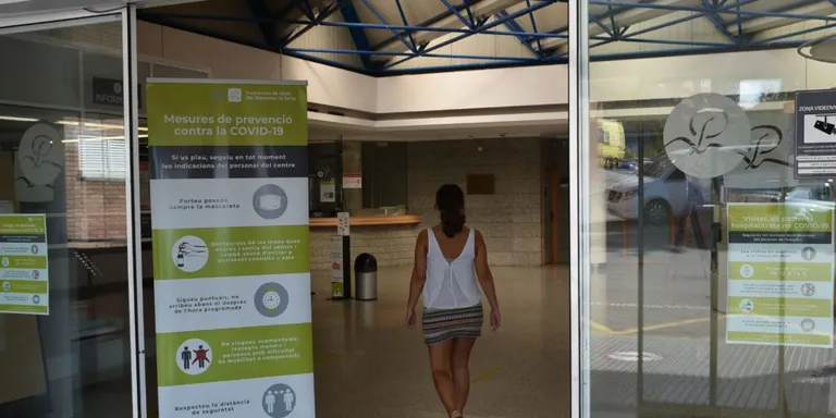 Des d'avui s'amplia l'horari de visita als pacients no Covid ingressats als hospitals de Calella i Blanes