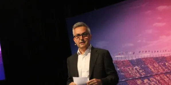Víctor Font reapareix en un acte d'anàlisi de la situació del FC Barcelona