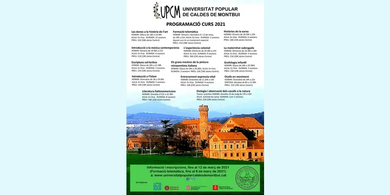 Comença la primera de les formacions que ofereix la Universitat Popular