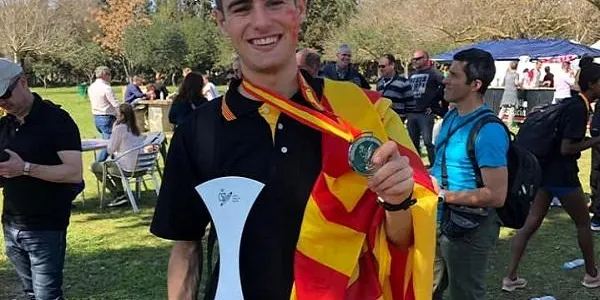 Gerard Ribé es proclama subcampió d’Espanya amb la Selecció Catalana de Cros sub18