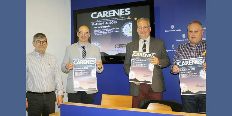 La Caminada de les Carenes espera igualar la xifra de 600 participants