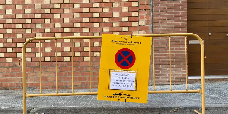 Múltiples arranjaments a la via pública del Morell