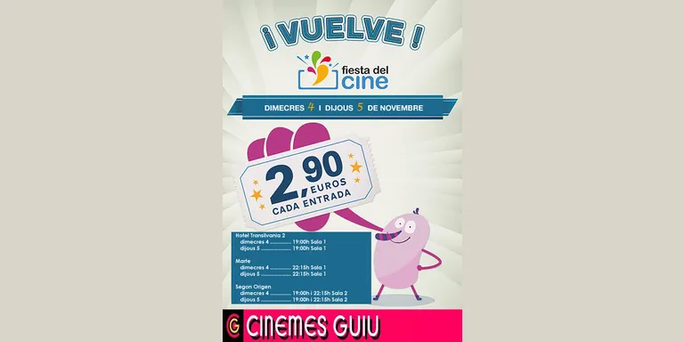 Cinemes Guiu de la Seu se suma a la Festa del Cinema