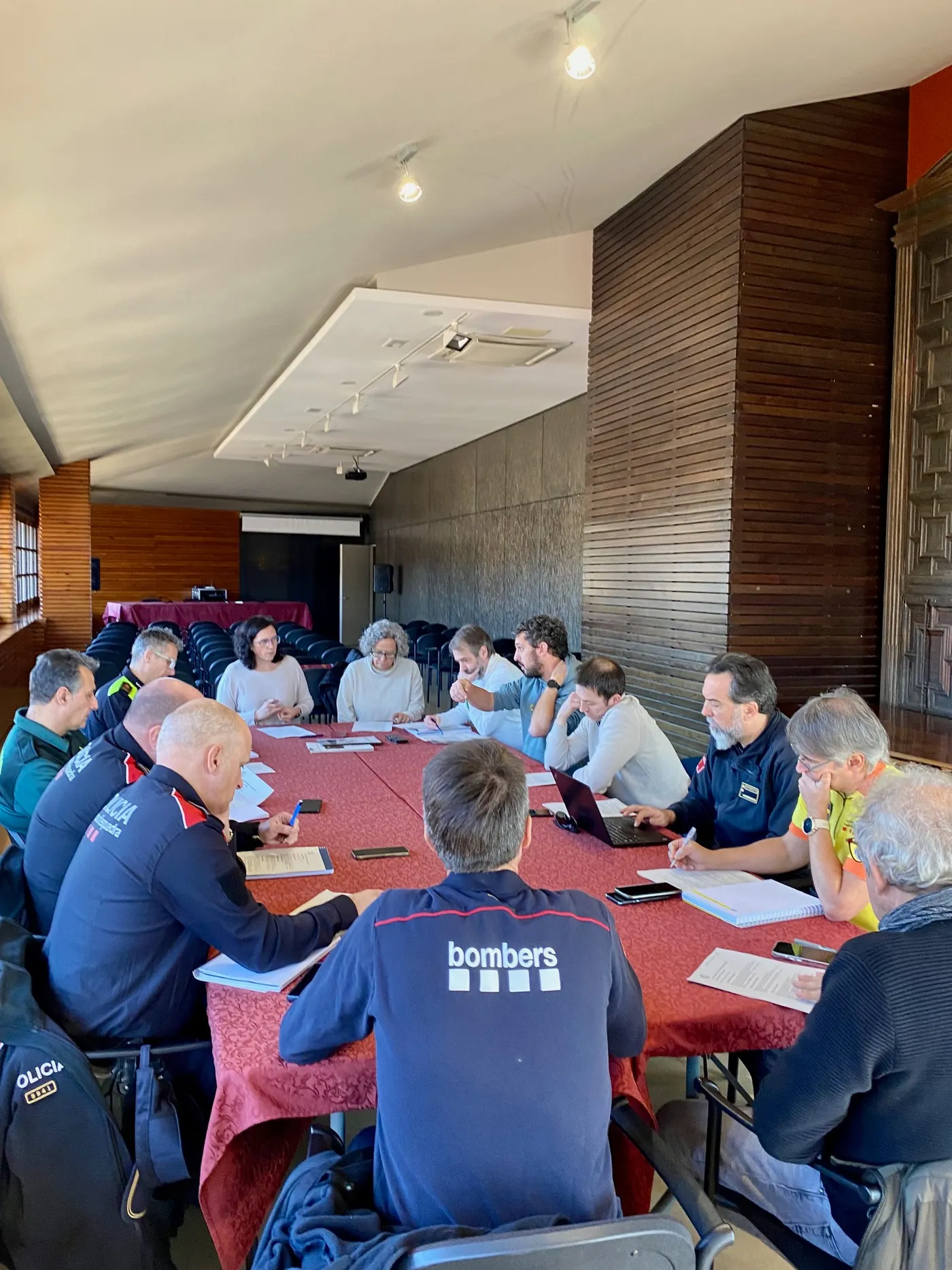 Reunió anual per revisar els protocols de seguretat del Carnaval