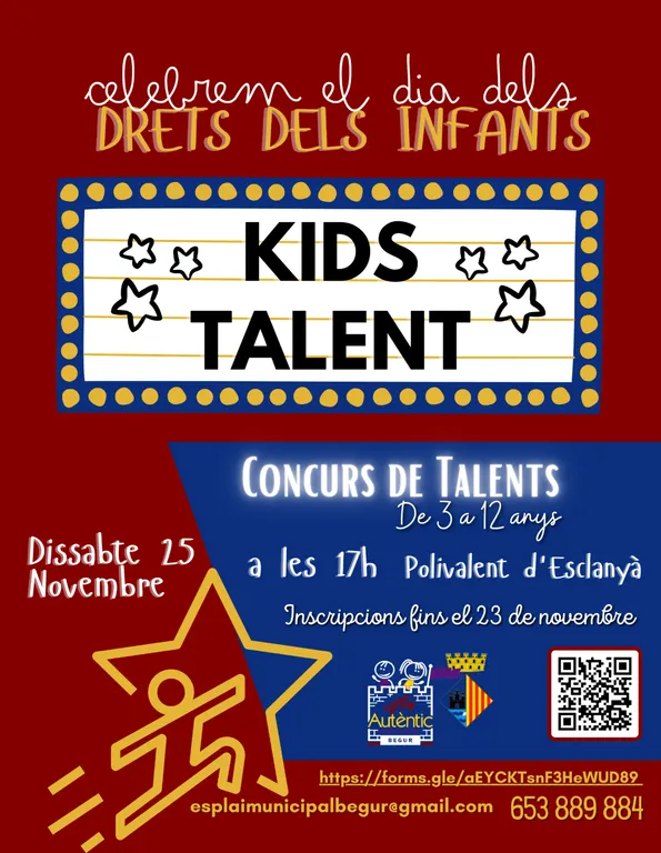 Torna el Kids Talent per commemorar el Dia Internacional dels Drets dels Infants