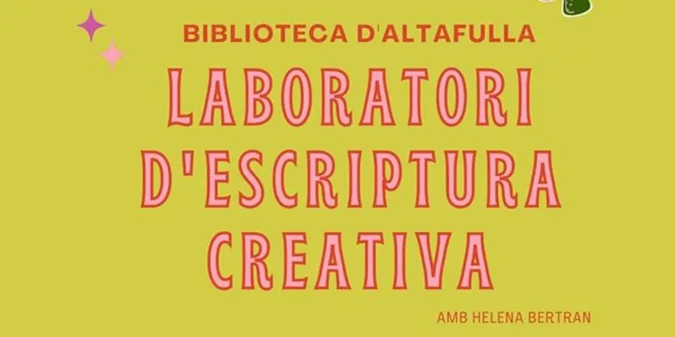 La Biblioteca d'Altafulla posa en marxa un laboratori d'escriptura creativa