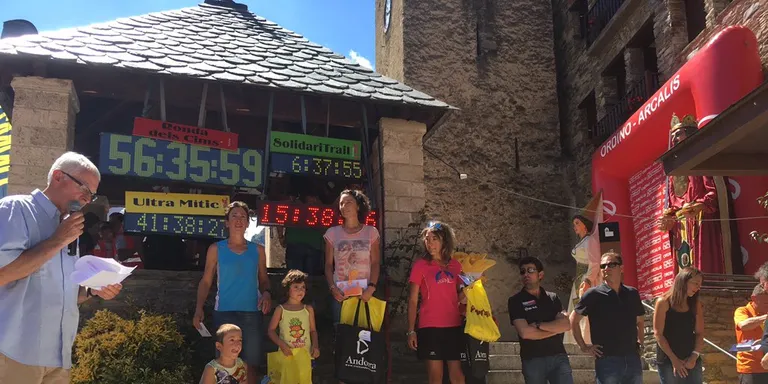 Roser Español, segona a la cursa Mític de l'Andorra Ultra Trail
