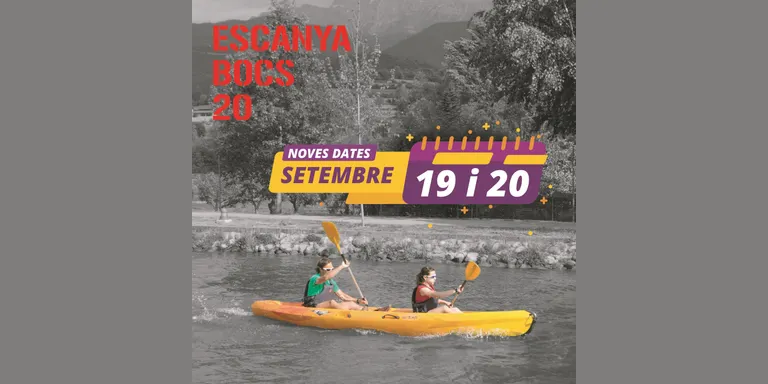 L'Escanyabocs 2020 canvia de dates i se celebrarà el 19 i 20 de setembre