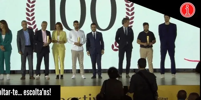 El CF Castellterçol rep el reconeixement Arrels Esportives pels 100 anys
