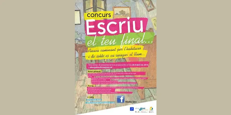 Convocat el primer concurs de relats breus 'Escriu el teu final'