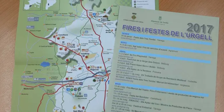 El Consell Comarcal edita la Guia de Fires i Festes de l'Urgell