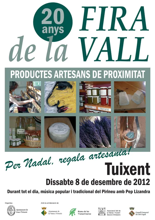 La Fira de la Vall se celebrarà aquest dissabte a Tuixent