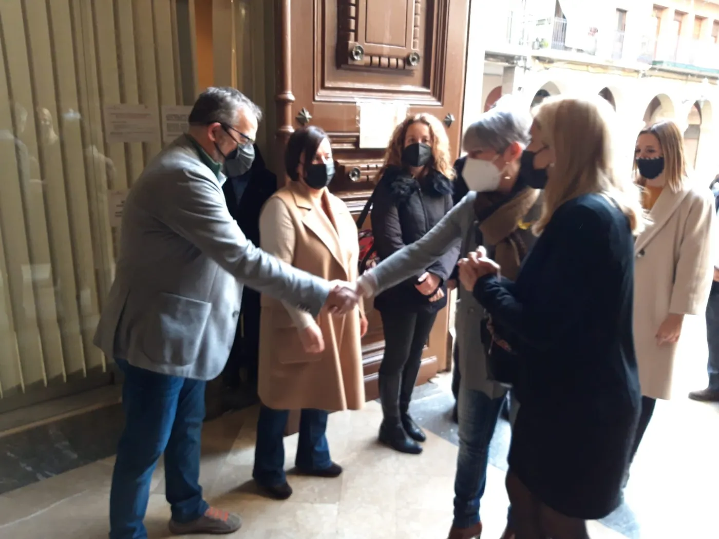 Valls acull una reunió del Consell de Direcció de Justícia
