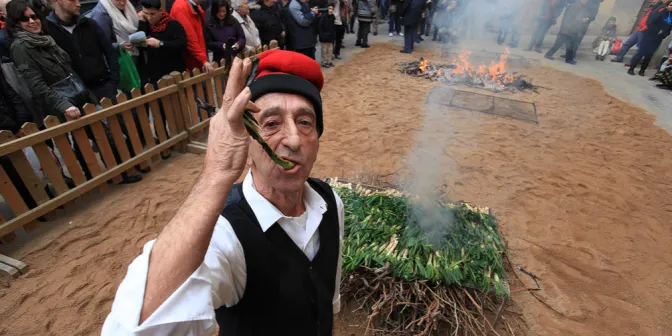 Temps de calçotades: el mercat de la calçotada