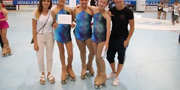 Mireia Vidilla i Àfrica Conesa, subcampiones Infantil i Aleví en la Final Nacional dels JJEE de Patinatge de Catalunya