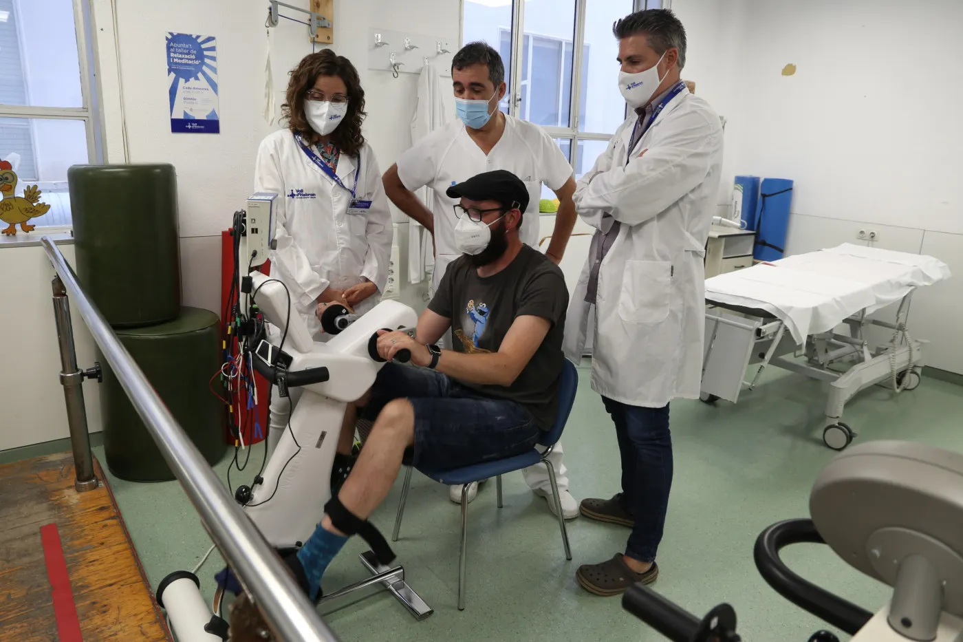 El vilassarenc Ivan Bustos, protagonista de la campanya contra les lesions medul·lars a l’estiu