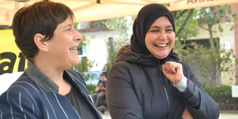 La diputada d'ERC Najat Driouech diu a Pineda que "surten a guanyar i el vot per ERC serà útil"