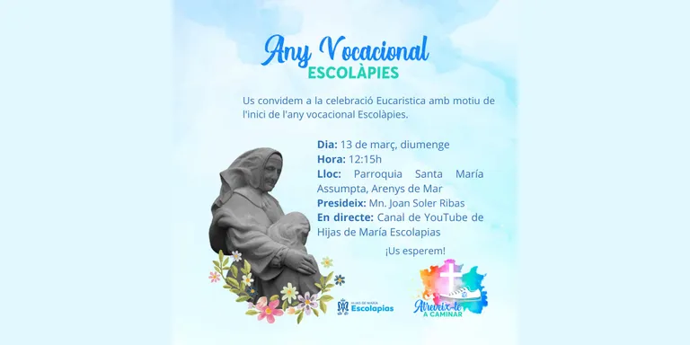 Les Escolàpies celebren l’Any Vocacional amb una eucaristia