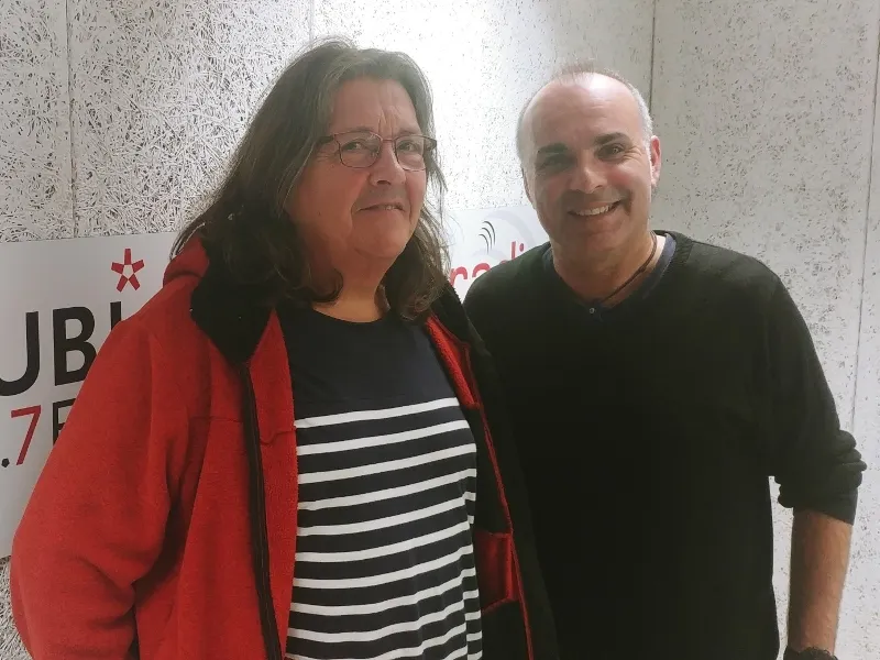 Emili Civit, artesà de Rubí que té un taller de tapisseria des de fa més de 40 anys