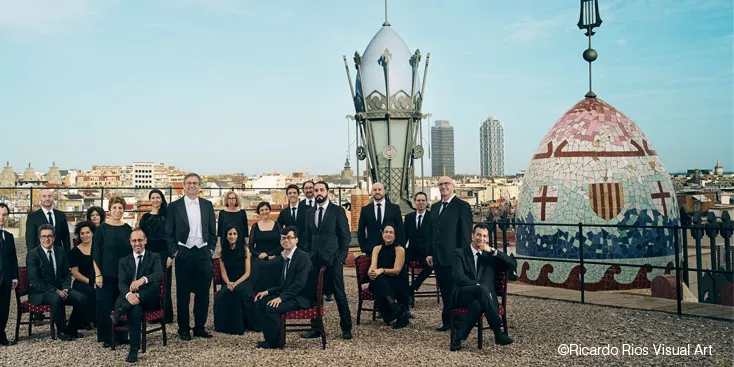 Concert del Cor de Cambra del Palau de la Música i La Caravaggia a l'Hotel El Castell de Ciutat