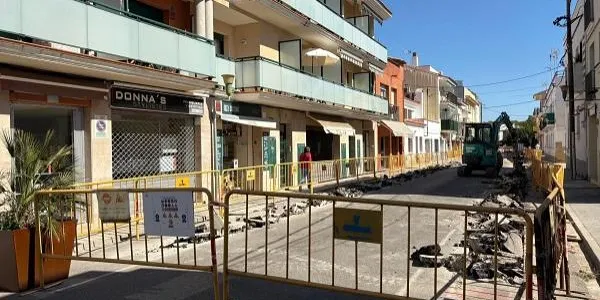 Ja estan en marxa les obres per renovar la xarxa d’aigua potable de Baix a Mar