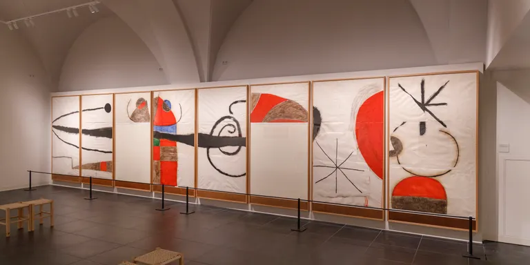 L'elevada participació en les visites comentades, l'activitat educativa i la proposta familiar, principals èxits de l'exposició de Miró al Museu