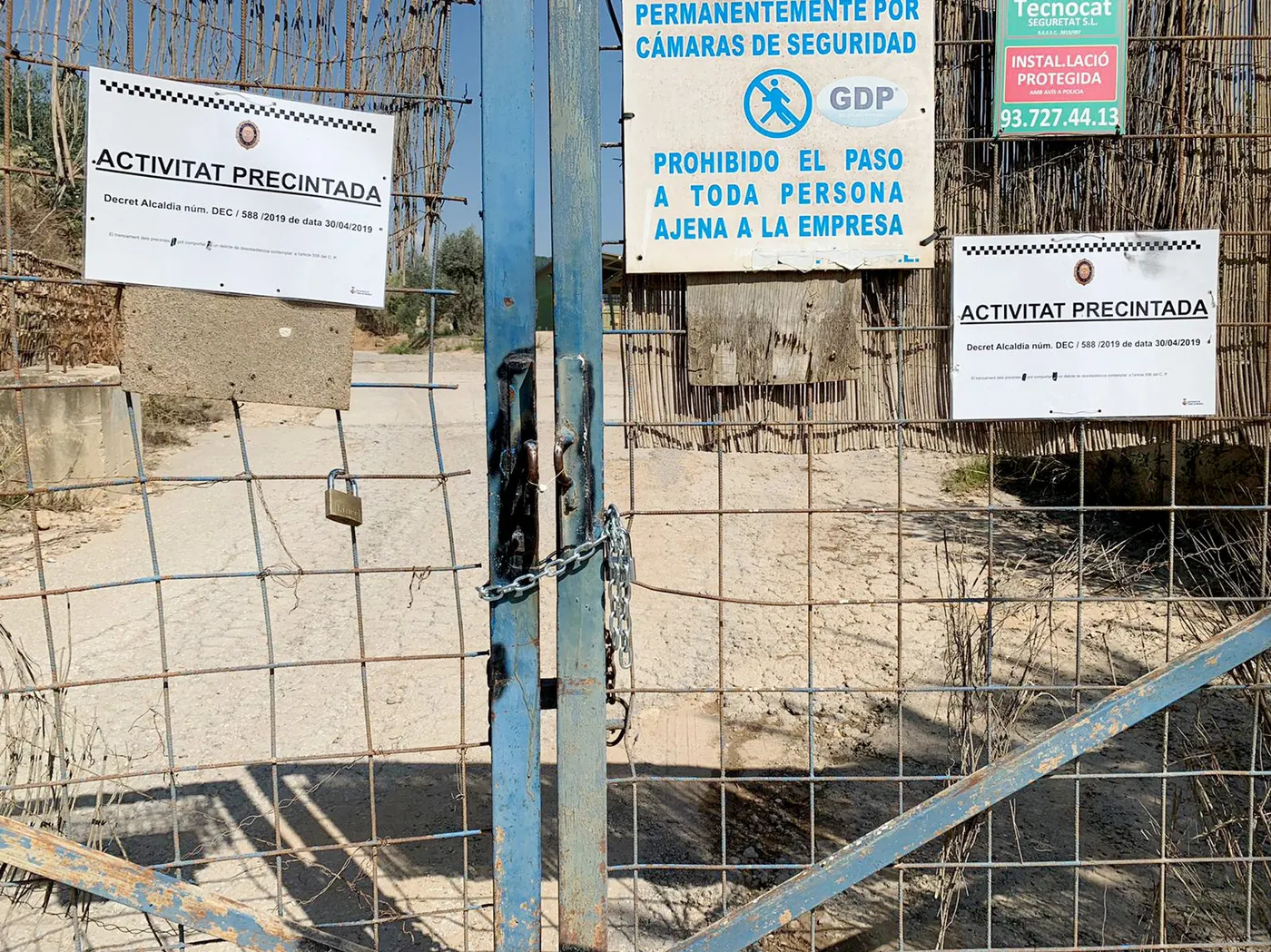 El veïns de Can Cararac denuncien l'activitat al Pla d'Aguilar i Puigfel