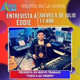 #139 - Eddie presenta su nuevo disco en Ahora Radio - episode art