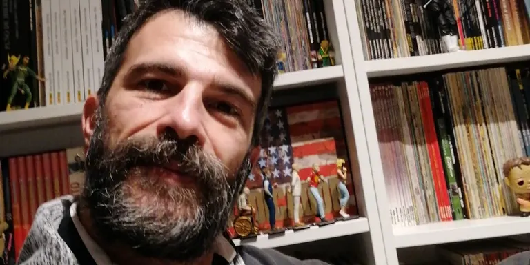 Daniel González, dinamitzador del Còmic Club Caldes. "El còmic té la capacitat de traslladar-te a molts móns diferents"