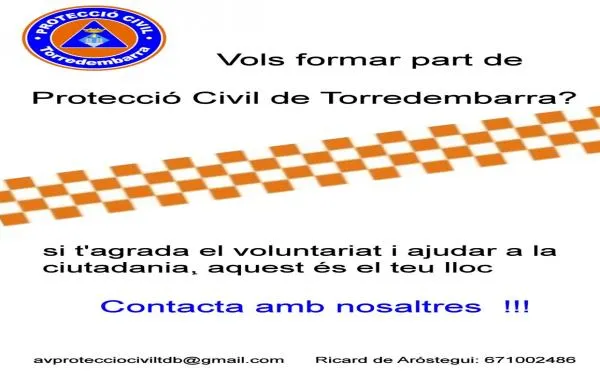 Protecció Civil de Torredembarra busca voluntaris
