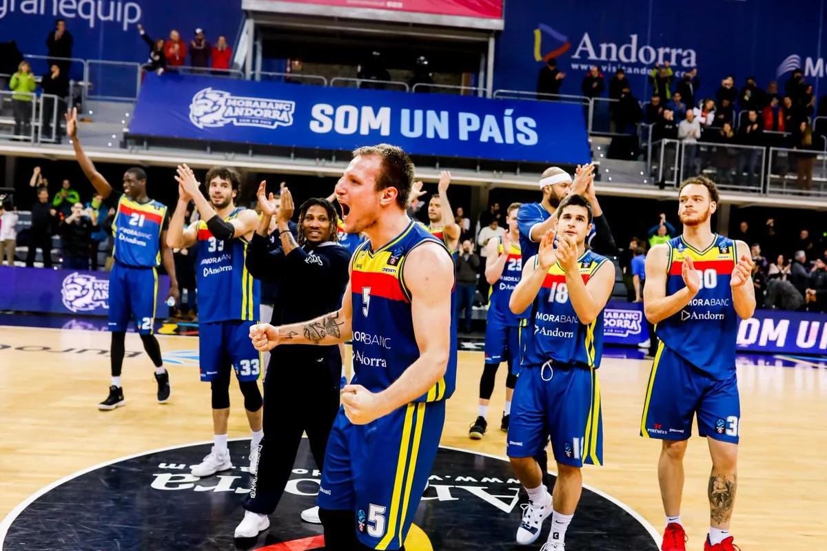 El Morabanc Andorra surt del descens