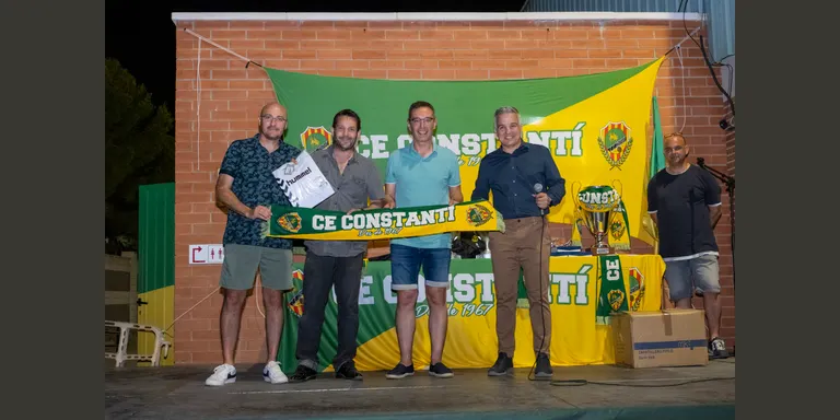 S’estrena l’himne dels veterans del Centre d’Esports Constantí
