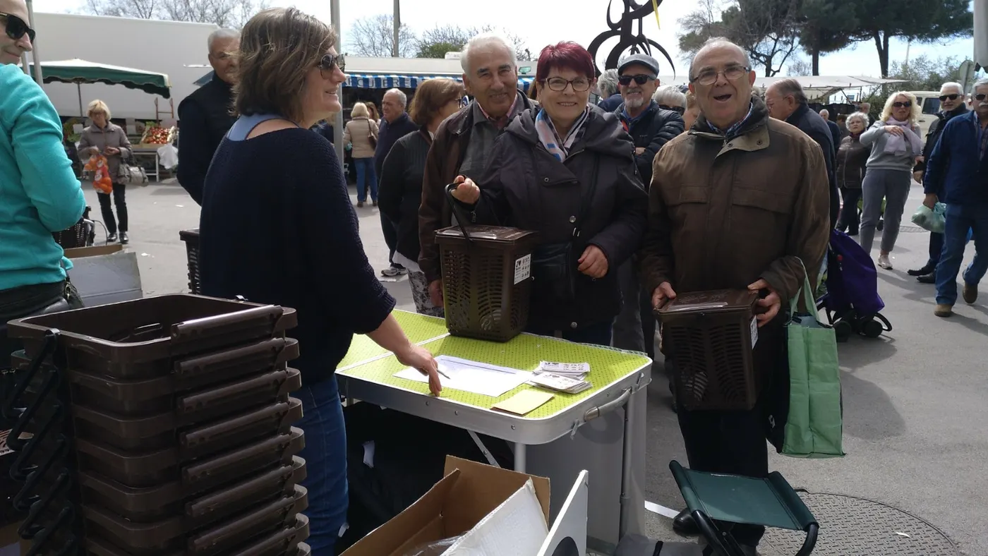 La 'Festa de l'Orgànica' arriba a la Plaça de les Mèlies