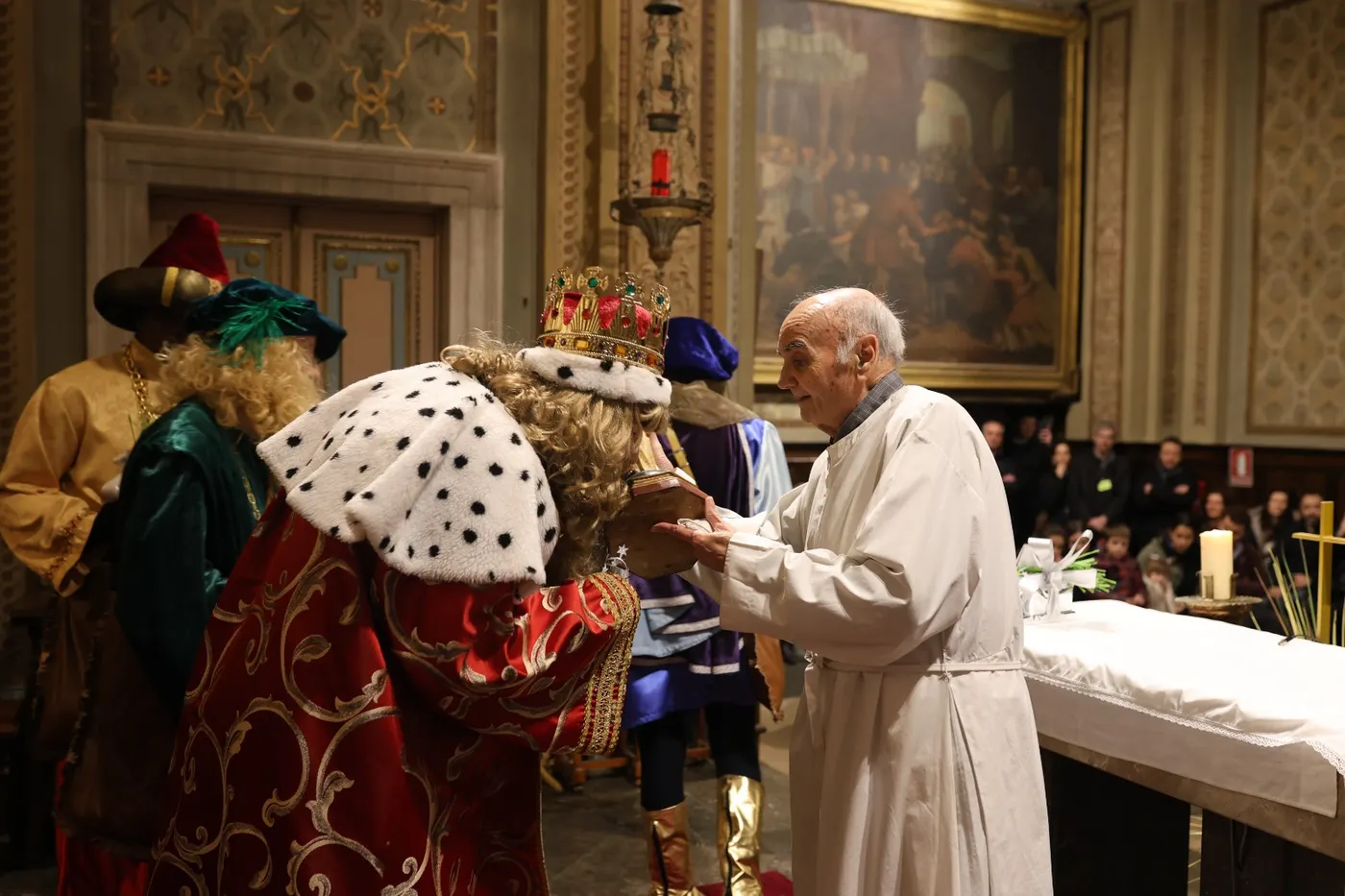 Mor Mn. Lluís Villaró, president de la Confraria de la Mare de Déu del Claustre