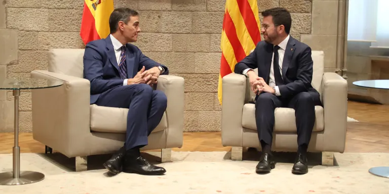 Aragonès pressiona Sánchez perquè "es mogui" amb el finançament