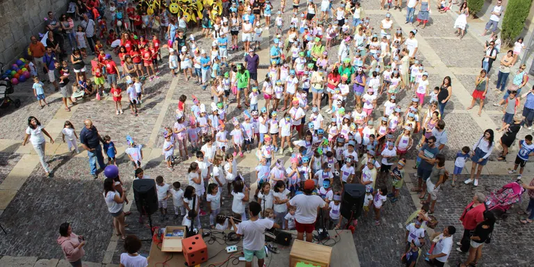 Els infants dels casals d'estiu de la Seu i comarca obren la Festa Major 2017