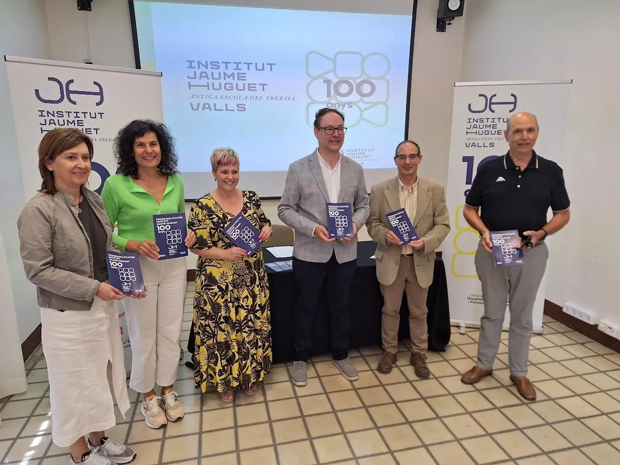 L’Institut Jaume Huguet presenta el programa d’actes del Centenari
