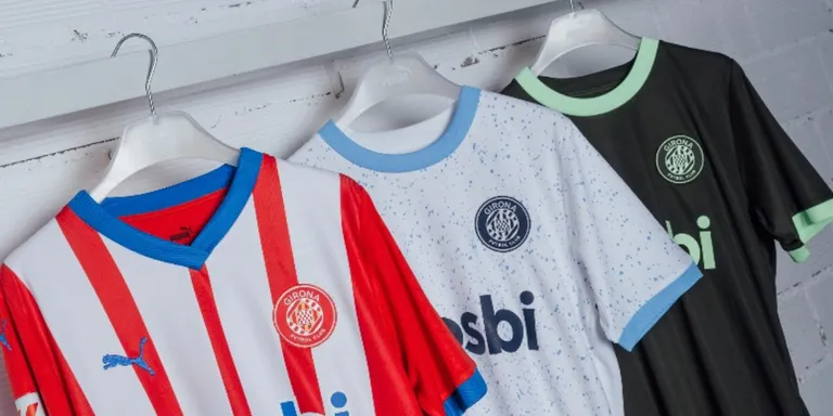 El Girona fa oficial les equipacions per al propera temporada