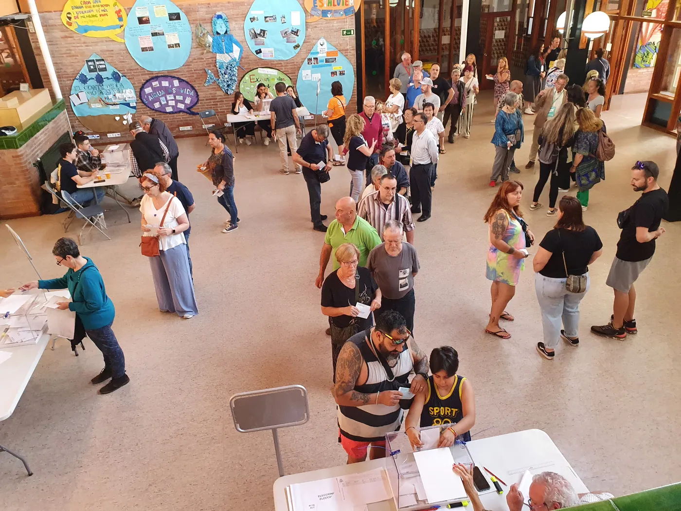 Pineda manté tots els col·legis i espais electorals per aquest diumenge