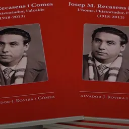Salvador J Rovira, autor de la biografia de Josep Maria Recasens - episode art