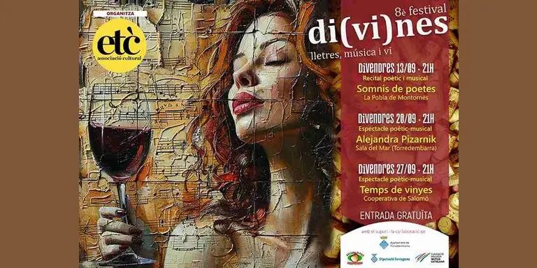 El Festival Di(vi)nes farà parada a Torredembarra al mes de setembre